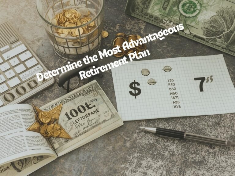 Determine the Most Advantageous Retirement Plan for Each Situation